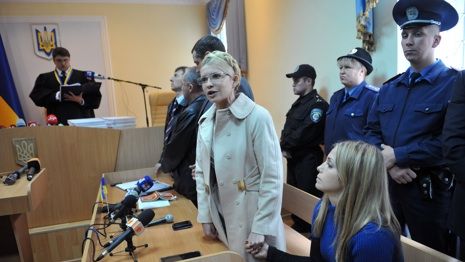 Yulia Tymoshenko Faces Decade in Prison Over Bribery Allegations