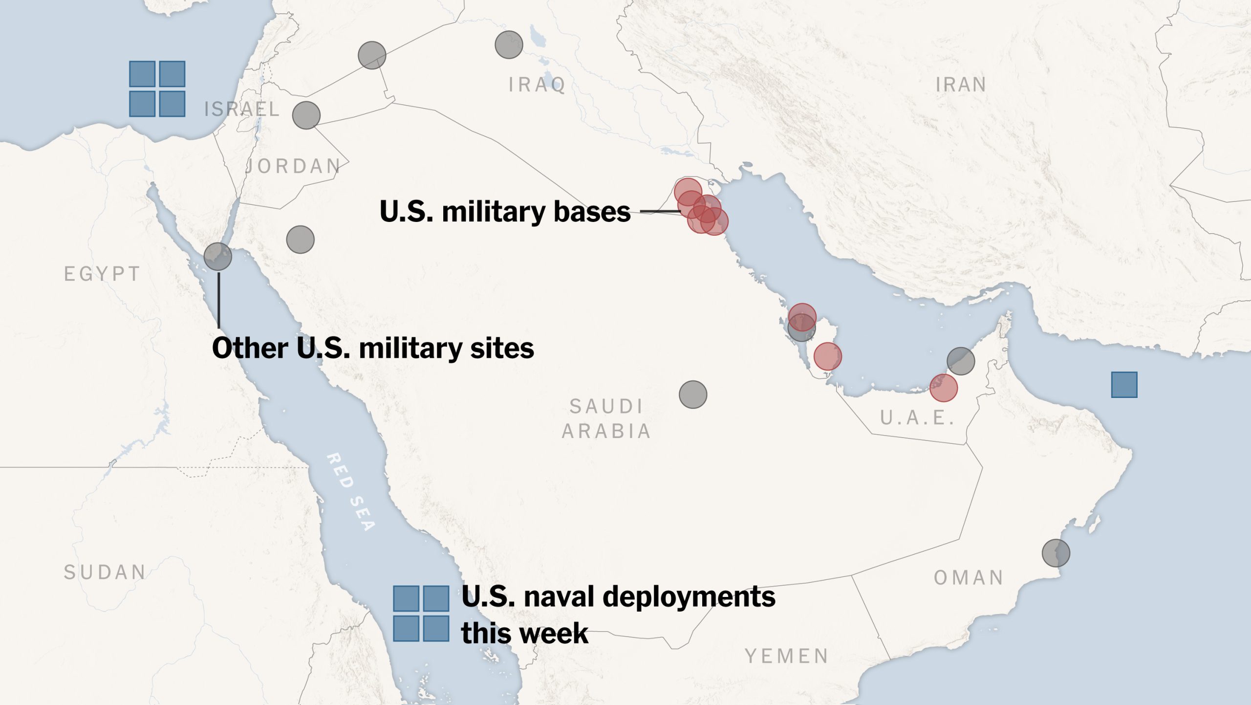 U.S. Considers Shrinking Military Footprint in Kuwait Amid Iranian Strikes