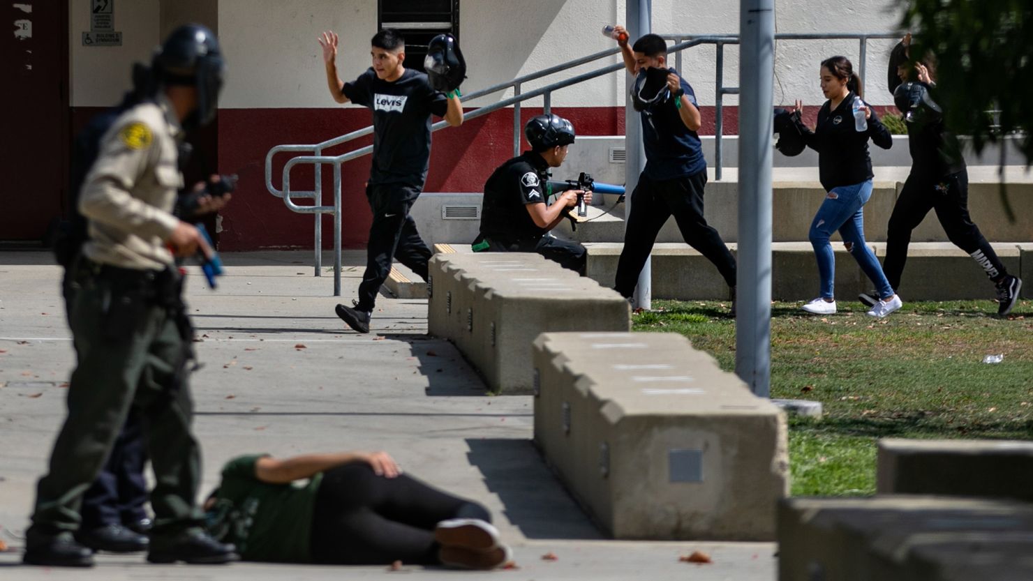 Brutal Attack at Brandenburg School Claims Two Lives, Suspect Held