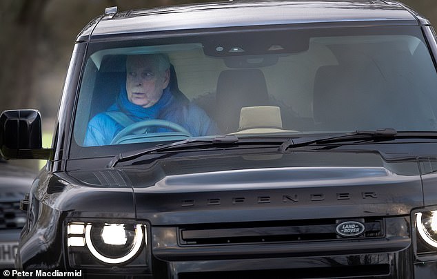 Andrew Mountbatten-Windsor Spotted Driving New £120,000 Range Rover at Private Estate