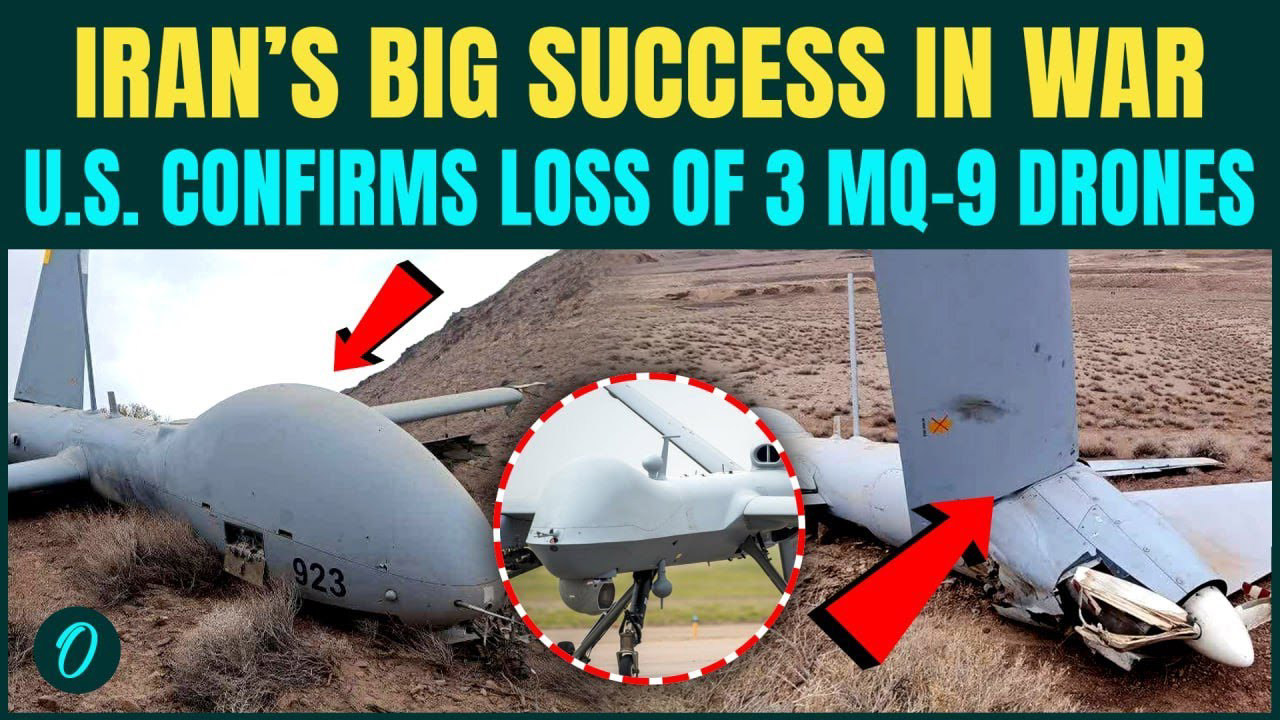 US Military Loses Critical MQ-9 Drones in Iran Conflict
