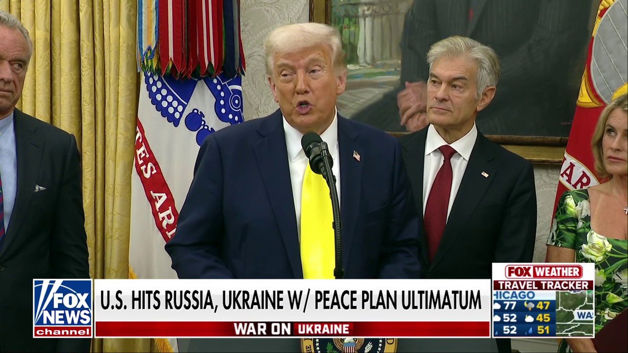 Trump Signals Path to Ukraine Peace as He Heads to UN