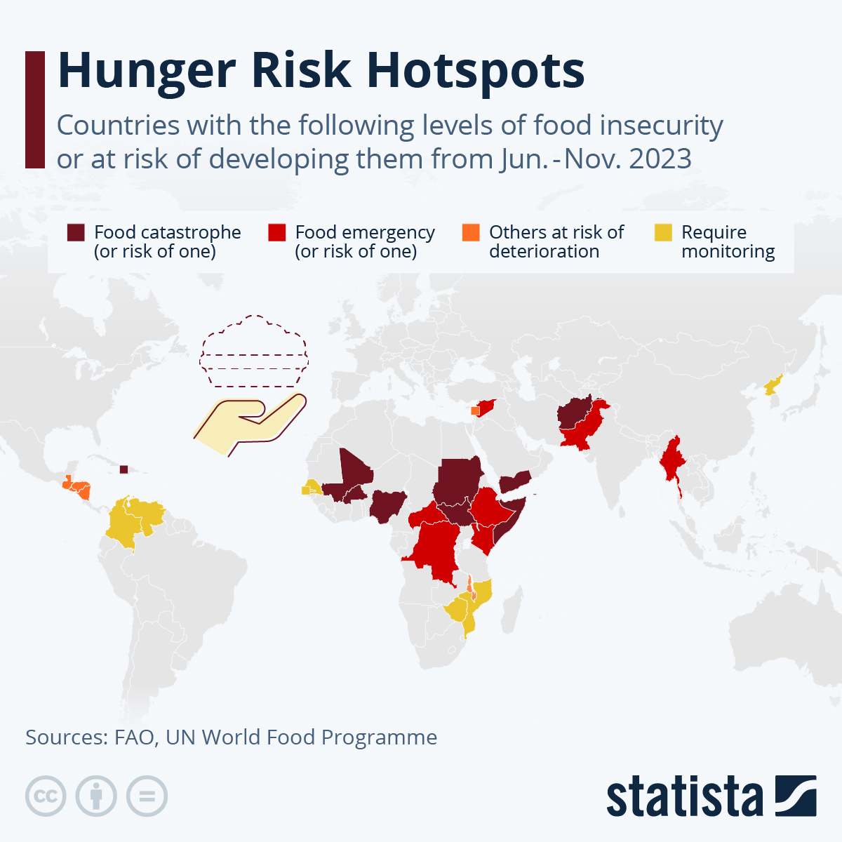 Global Hunger Crisis Intensifies as Six Nations Face Acute Food Shortages