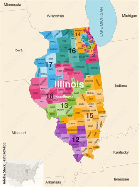 44 Illinois Districts to Vote on Creating the 51st U.S. State in November