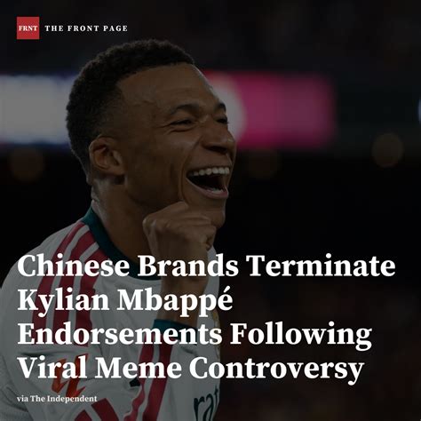Chinese Beverage Brands Terminate Partnership with Mbappe After Joke on Mao Zedong