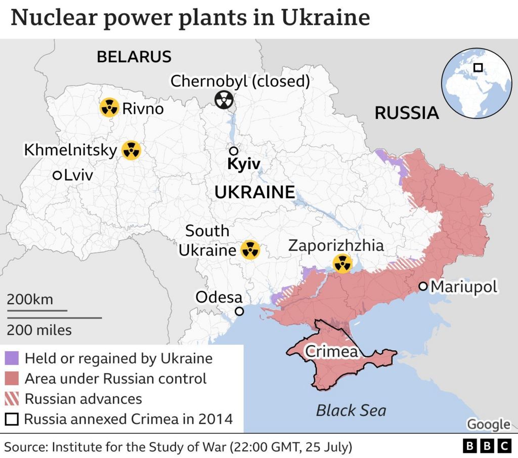 Zaporizhia Nuclear Plant Under Siege as Ukrainian Military Actions Escalate